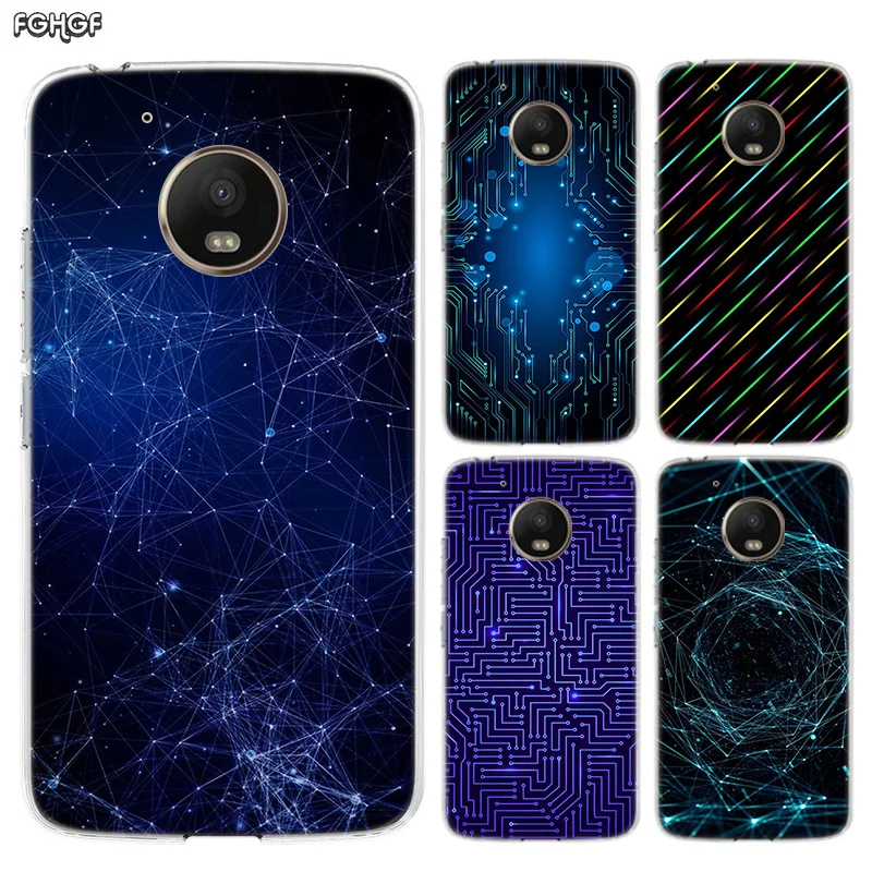 

Pixel Data Visualization Silicone Hull Shell Back Case For Motorola MOTO G5 G5S G6 E4 E5 Plus G4 Play Riverdale Cover