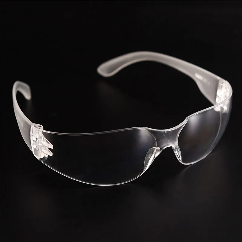 1pc Safety Glasses Lab Eye Protection Eyewear Clear Lens Safety Goggles Supplies High Quality