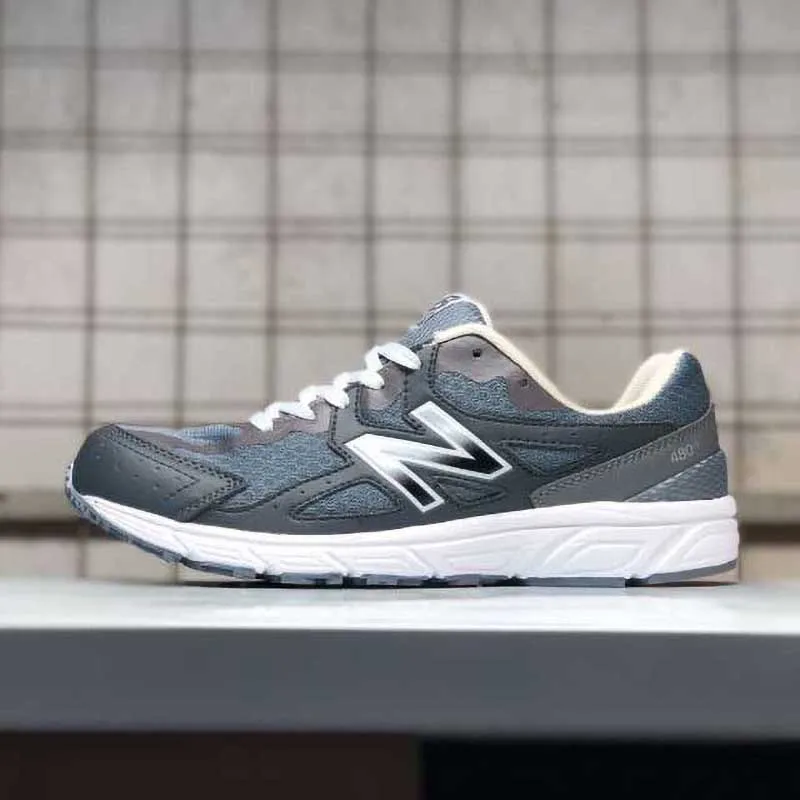 

Blue NEW BALANCE Men shoes NB480 Running Shoes Black Summer Sneaker For Male footwear Size 40-44