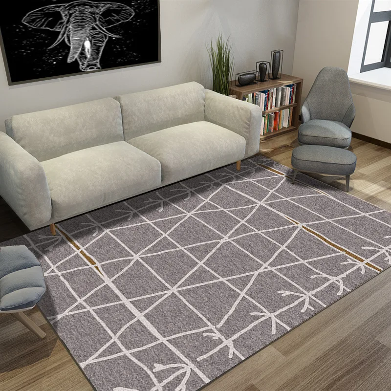 Geometric Carpets Modern Area Rug for Living room Bedroom Bedside Home Nordic Vintage Classic Persian Carpet Coffee Tables Rugs