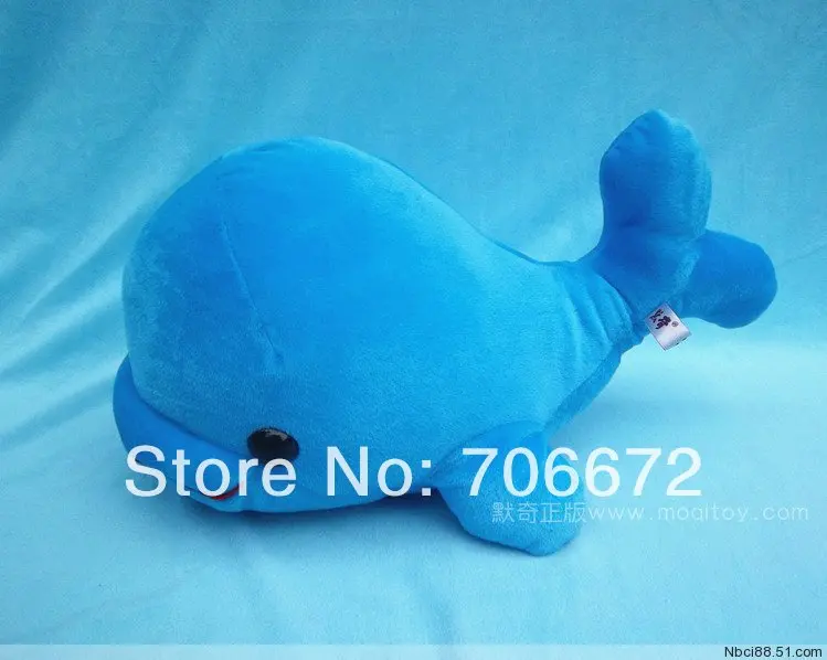 about 43cm blue whale plush toy doll t8870 | Игрушки и хобби