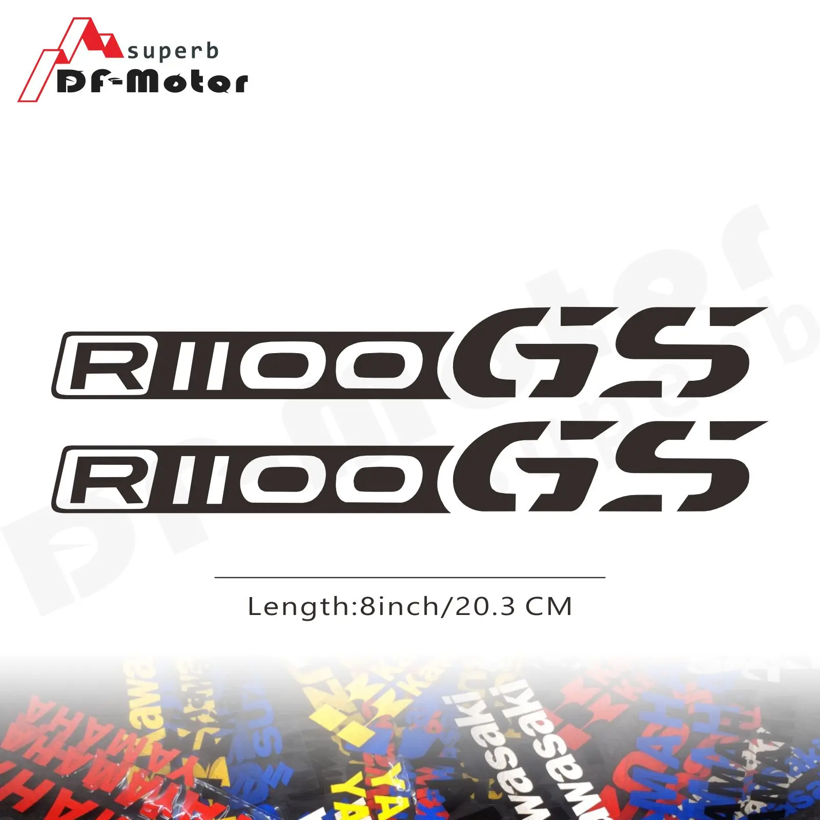 3D Carbon Aufkleber für BMW Verkleidung R1150GS F800GS R1200GS F650GS