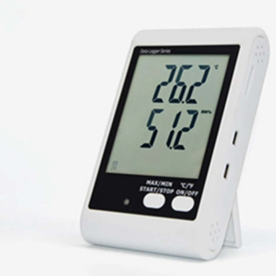 

High-precision Temperature Recorder External Probe Large-screen Sound and Light alarm Refrigerator Storage Drug Transportation