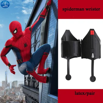 

Spider Man Web Shooter Spider-Man Homecoming Cosplay Costume Accessories Halloween Adult Men Spiderman Carnival Props One Pair