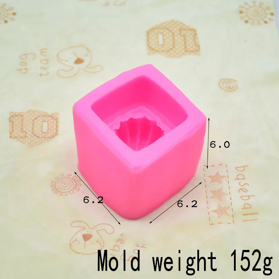 DIY 3D сочный кактус силиконовые формы конфитюр шоколад торт ароматические свечи колючая груша гипсовые поделки плесень