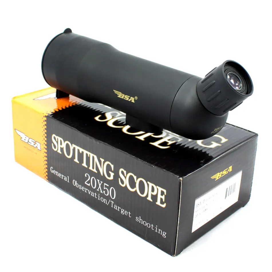 High Quality BSA 20X50 Monocular Telescope Night Vision Telescopic With Tripod Spotting Scopes corner viewing Birding hunting High Quality BSA 20X50 Monocular Telescope Night Vision Telescopic With Tripod Spotting Scopes corner viewing Birding hunting
