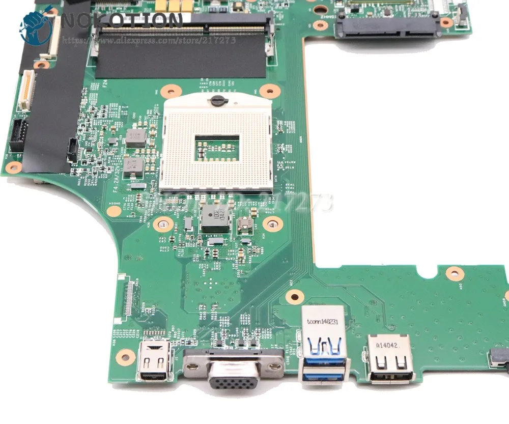 NOKOTION لينوفو T530 T530I اللوحة المحمول QM77 USB3.0 04X1483 48.4QE16.031 11S0C55251 الرئيسي مجلس QM77 DDR3