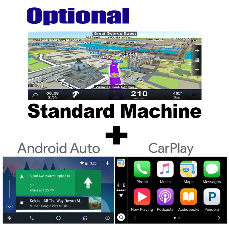 YESSUN для Honda CIVIC 2006~ 2011 Автомобильный Android Carplay gps Navi карты Навигация DVD CD плеер Радио стерео Мультимедиа - Цвет: Machine Carplay