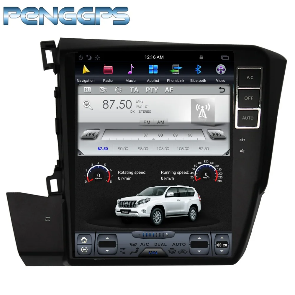 Best 10.4 Inch Tesla Style 64G Android 7.1 Car GPS Navigation for Volkswagen VW GOLF 7 2013-2016 DVD Player WIFI IPS Screen Headunit 28