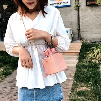 

Women's Simple All-purpose Small Square Bag Single Shoulder Messenger Bags sacoche femme sac paille schoudertas dames