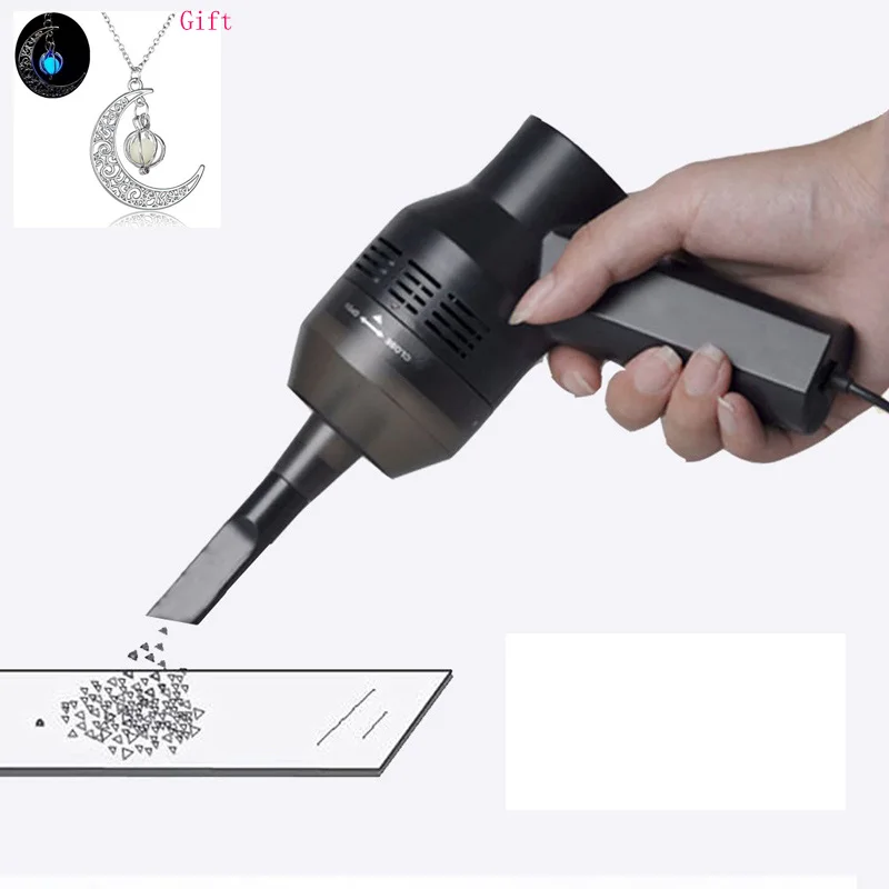 Goedkoop Draagbare Mini Stofzuiger USB Handheld Zuig Machine Toetsenbord Stof Borstel Cleaning Tools Voor PC Desktop Auto Thuis
