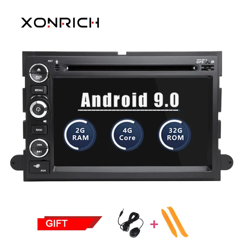 

Autoradio 2 din Android Car multimedia player For Ford F150 Mustang Expedition Explorer Fusion 2006 2007-2009 Stereo GPS Navi