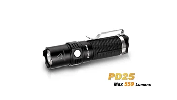 

NEW 2015 FENIX PD25 flashlight Cree XP-L (V5) LED 5 Mode Max 550 Lumens Waterproof Rescue Search Torch Flashlight ,free shipping
