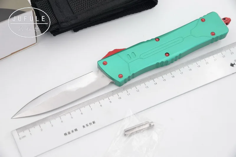 

JUFULE 2019 Combat Troodon Bounty Hunter D2 blade aluminum handle camping hunt survival outdoor Utility EDC tool kitchen knife