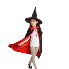 Костюм волшебной палочки, накидка для Хэллоуина, волшебная шапка, шапка ведьмы, Волшебный реквизит