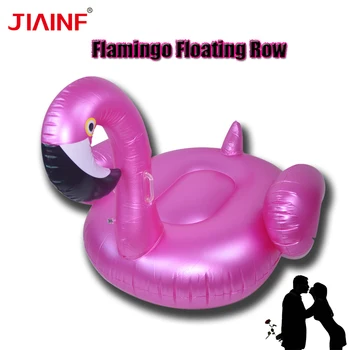 

JIAINF Gameit Air Mattresses Inflatable Giant Flamingo Rideable Pool Toy Float Raft Water Sports Beach Pool Party Toys
