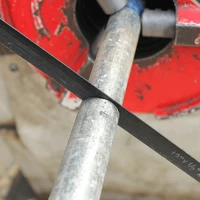 עץ ידית כלי המסור הידני מסור למתכת מתכוונן עם מסגרת אלומיניום סגסוגת ואת ידית נוחה חיתוך עץ מתכת סיב (3)