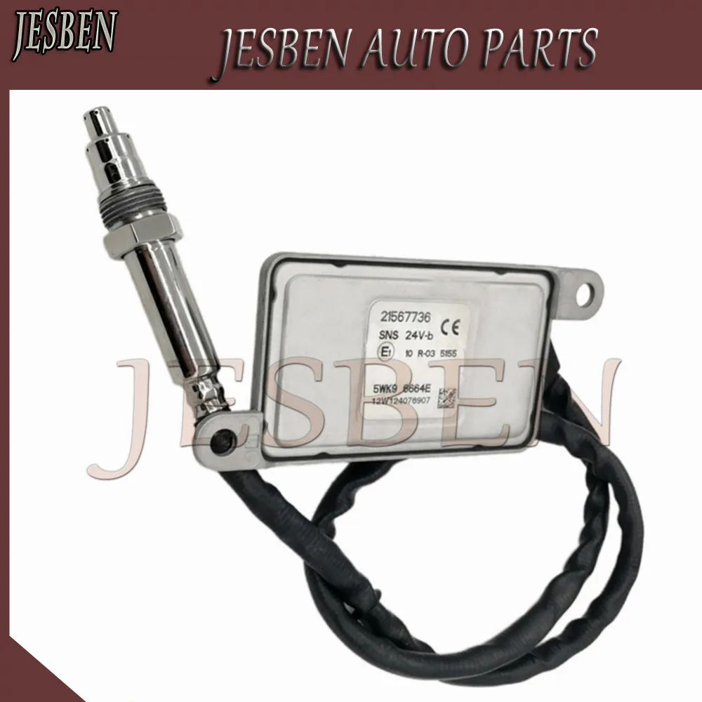 JESBEN Новый 21567736 датчик оксида азота Датчик Nox подходит для грузовика Volvo SNS24V 5WK96664E