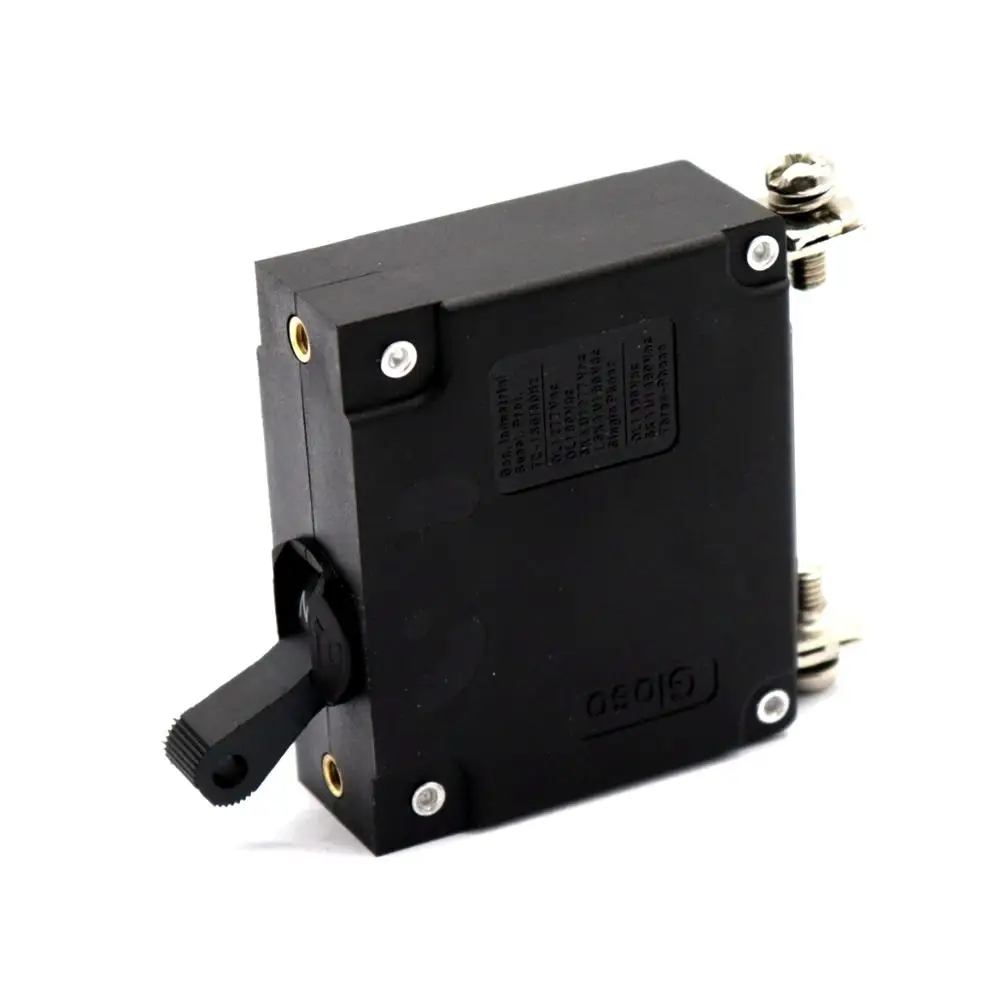 T Tocas Toggle Single Pole Hydraulic Magnetic Circuit Breakers AC or DC 80V 25A