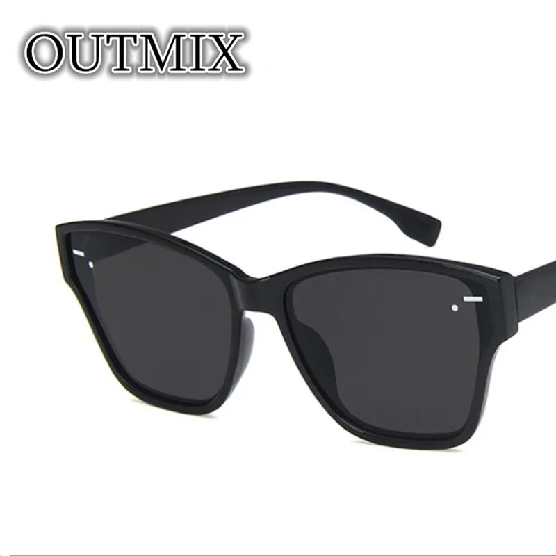 Luxury Brand Design 2019 New Men's And Women's Sunglasses Large Frame Retro Street Fashion Glasses Female Sunglasses UV400