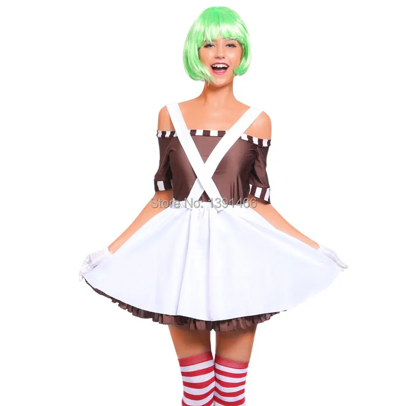 Mens Ladies Umpa Lumpa Oompa Loompa 
