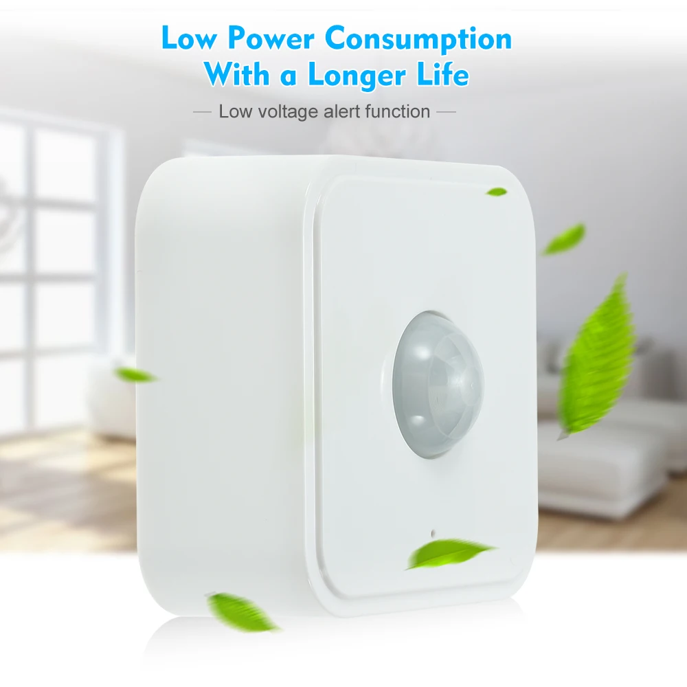 433MHz Wireless PIR Sensor Passive Infrared Detector for Alarm Security