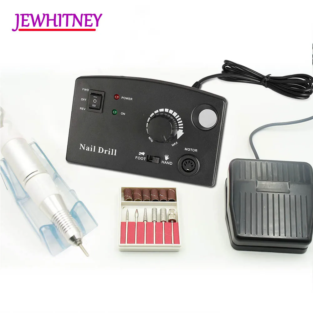 Pаспродажа 35000 об. мин. ногтей сверлильный станок электрические маникюрные дрель аксессуар педикюр нейл арта фреза польский биты инструменты Наборы
