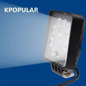 

27w working light LEDs for cars auto light fog lamp the searchlight car additional lamp light emitting diode lamp of automobile