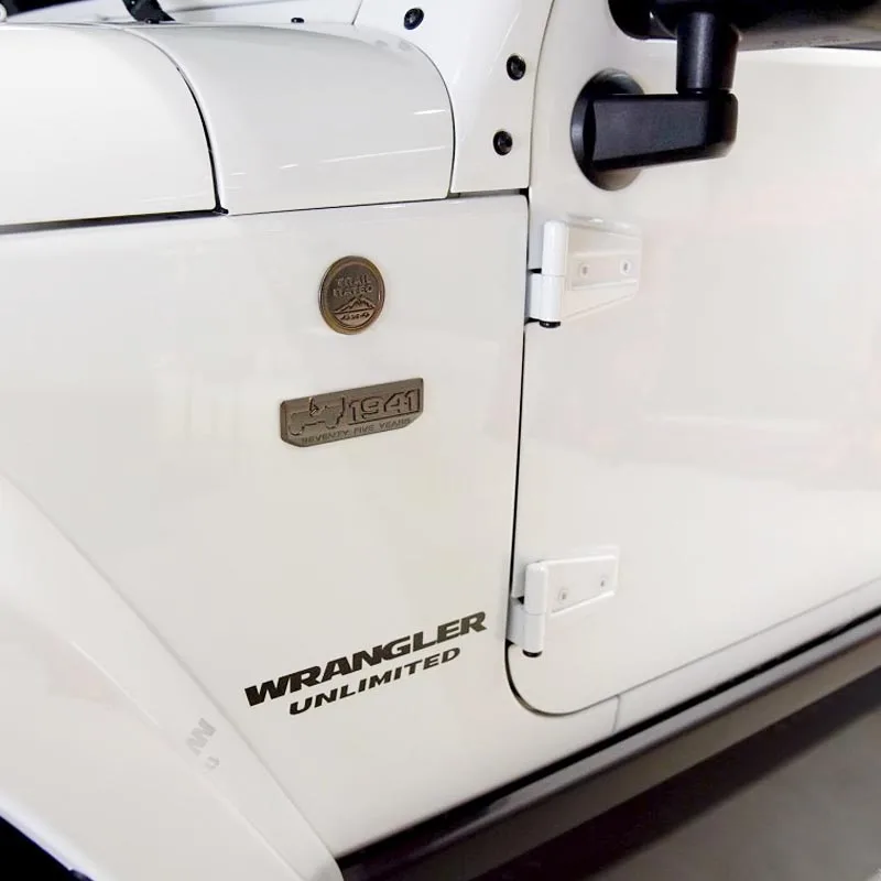 Noizzy 1941 Willys 75 лет автомобильная значок на крыло автонастройка эмблемы для Jeep Grand