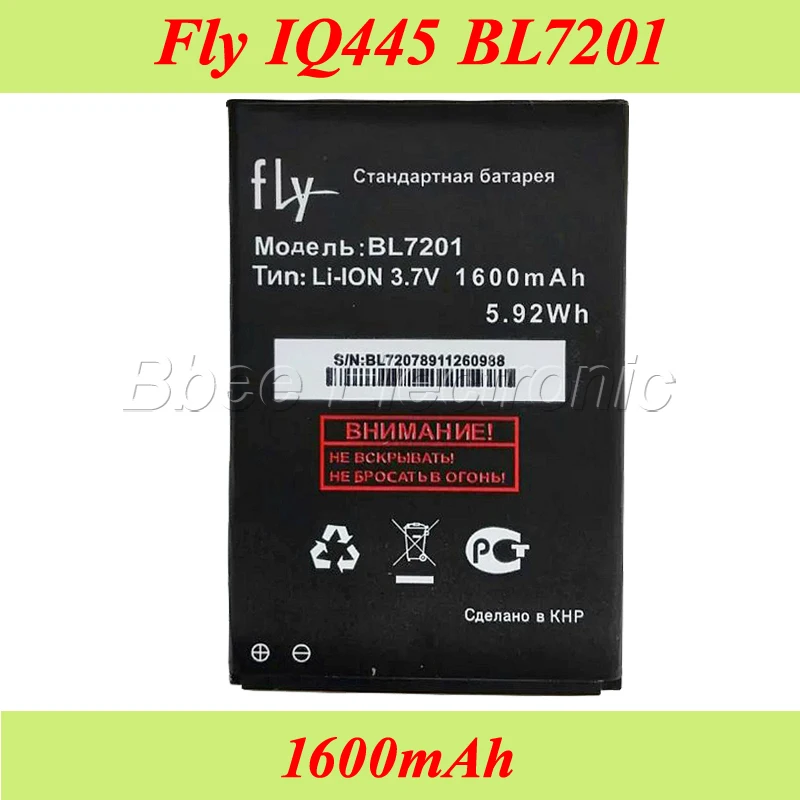 1600mAh BL7201 батарея для FLY IQ445 AKKU Аккумулятор|battery for|battery for flybattery bl7201 |