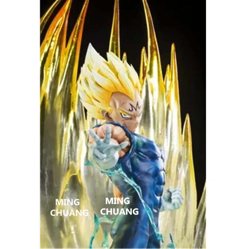 20,4" Статуя Dragon Ball Saiyan бюст Вегета 1:4 полноразмерный портрет со светодиодный светильник GK фигурка Коллекционная модель игрушки D900