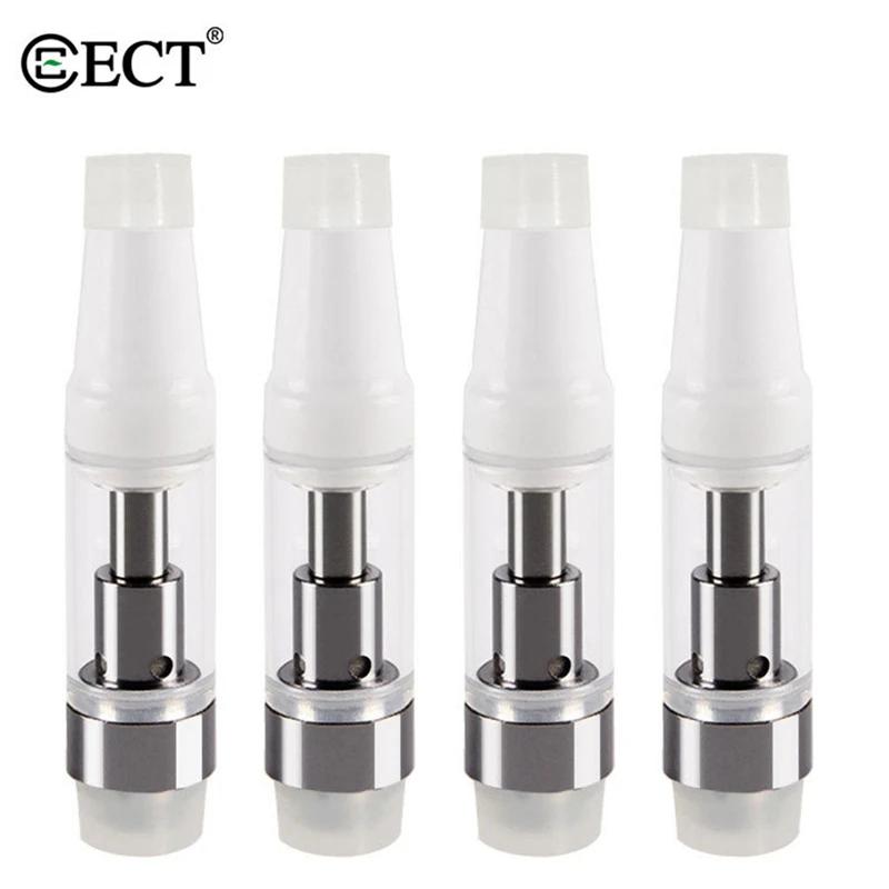 

1 Piece G5 Vaporizer Tank Ceramic Coil Glass Vape Cartridges 510 Oil Vape Pen Thick CBD Oil Atomizer CBD Preheat Batterya