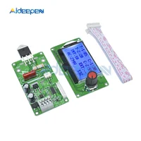 40A 100A 12864 LCD Display Digital Double Pulse Encoder Spot Welder Welding Machine Transformer Controller Board Time Control 2