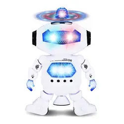 Новинка 2018 года для мальчиков Дети танцы робот инфракрасный Музыка игрушечные лошадки Рождество подарки на день рождения