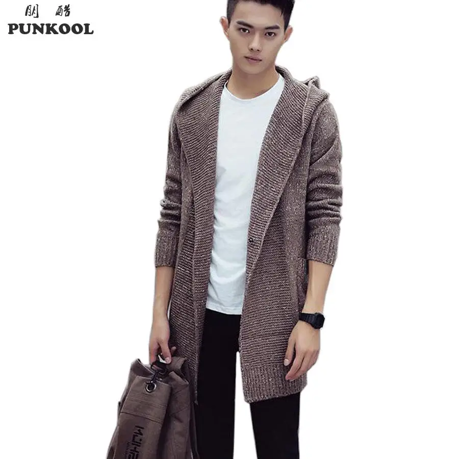 Aliexpress.com : Buy PUNKOOL Sweater Men 2016 Long Hooded