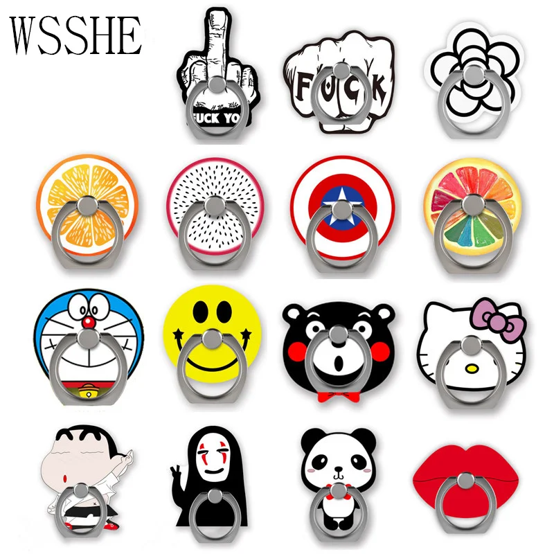 Smart Phone holder Finger Ring Stand Universal For iphone XSMAX XR 8 7 6s plus 5 Xiaomi Samsung note9 car Tablet Rotate Luxury