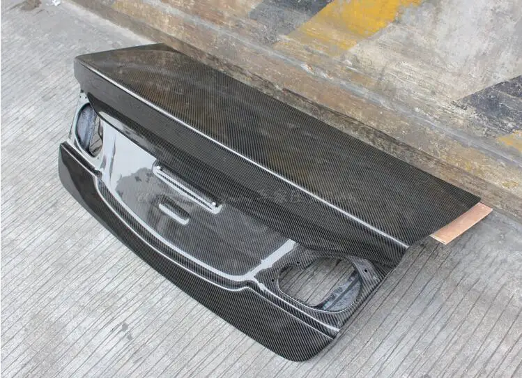 

High quality Carbon Fiber Car Rear Wing Trunk Lip Spoiler Fit For HONDA CIVIC FD2 2006-2011 BY EMS