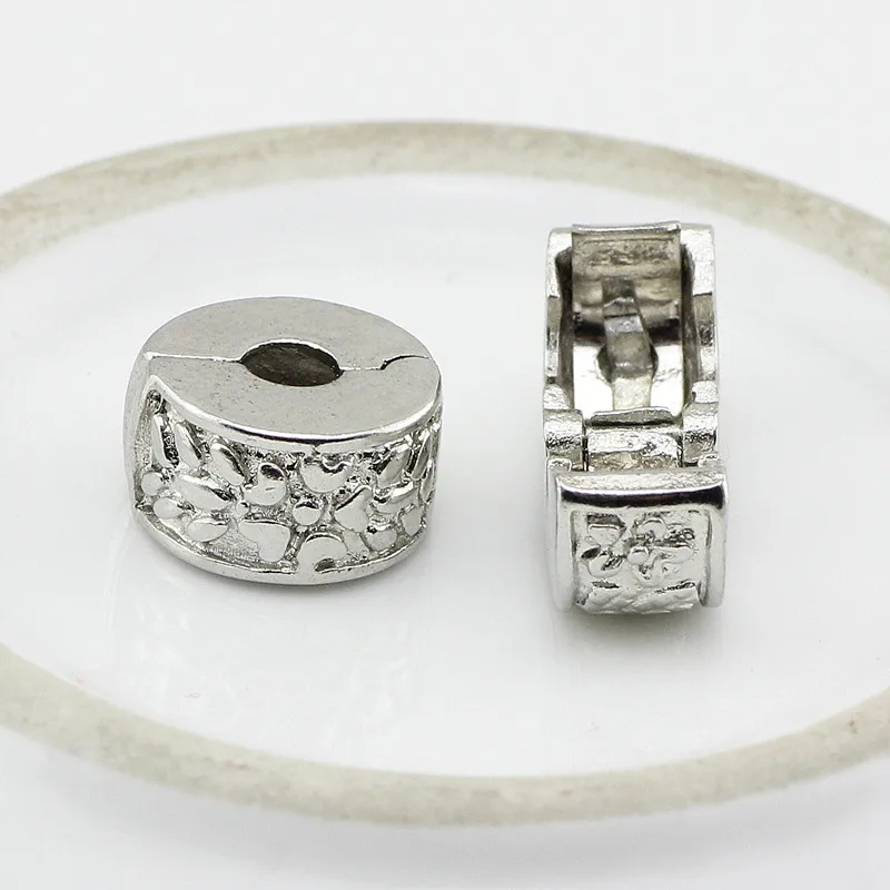 Подходит для шармов браслеты безопасности зажим в форме шарика пробка звезда