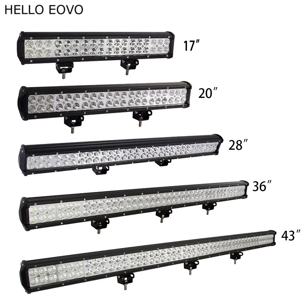 Светодиодный рабочий светильник HELLO EOVO 17 20 28 36 43 дюйма для указателей вождения