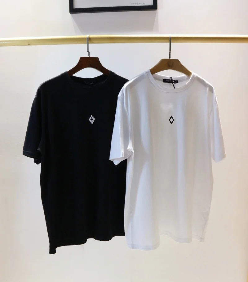 19SS Marcelo Burlon T Shirt Back Wings real tags Hip Hop MB T-shirt men Streetwear justin bieber Marcelo Burlon Top Tees
