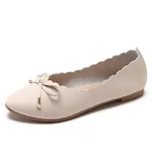 Г. Летняя женская обувь на плоской подошве без застежки Женские Лоферы женские сандалии-лодочки с вырезами балетки на плоской подошве, zapatos mujer