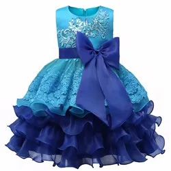Стиль; нарядное платье для девочек с вышивкой; торжественное платье подружки невесты на день рождения; платье для крещения; платье с цветочным узором для девочек; рождественское бальное платье принцессы; vestido