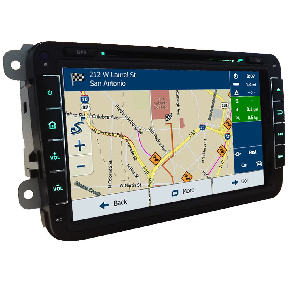 Perfect KLYDE 8" 4G Octa Core Android 8.0 4GB RAM 32GB ROM Car DVD Player Radio For Volkswagen Touran Caravelle Trak Racer Multivan Golf 3