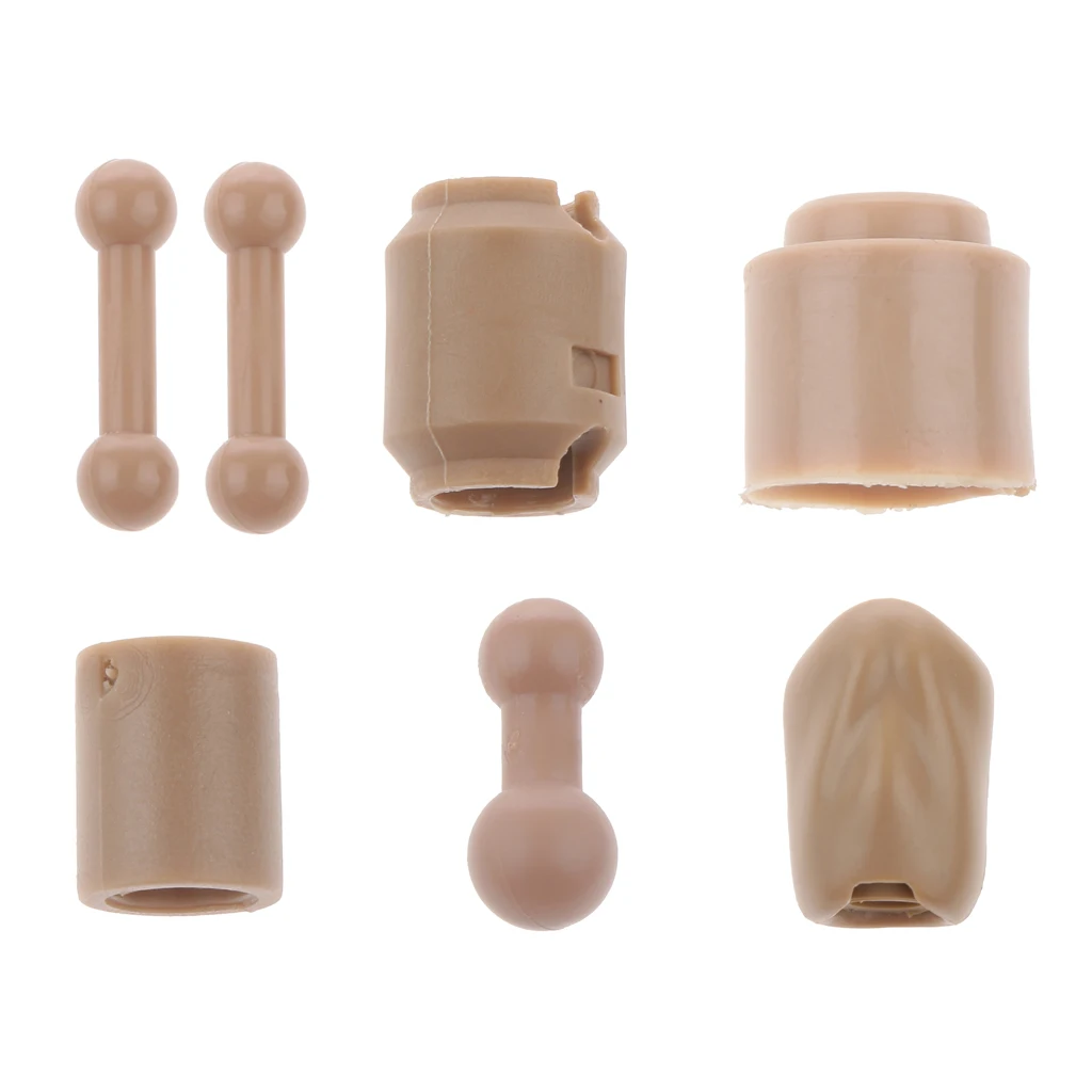 MagiDeal 1Pc 1/6 Scale ABS Plastic Head Connetor Body Part for 12 Inch    Collectible Action Figures Dolls Acce