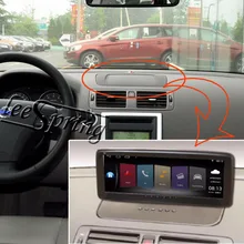 10,25 дюймов Автомобильный мультимедийный плеер для VOLVO S40 C30 C70 с gps навигацией MP5 Bluetooth Wifi(без DVD