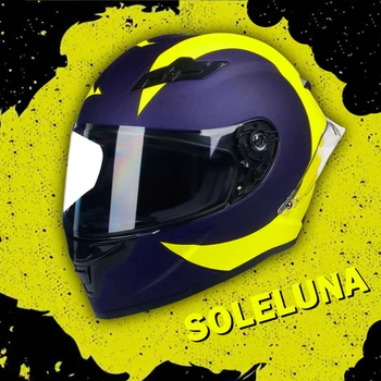 

motorcycle helmet full face helmet carbon painting surface Casco De Moto Motociclista racing helmet DOT certificates