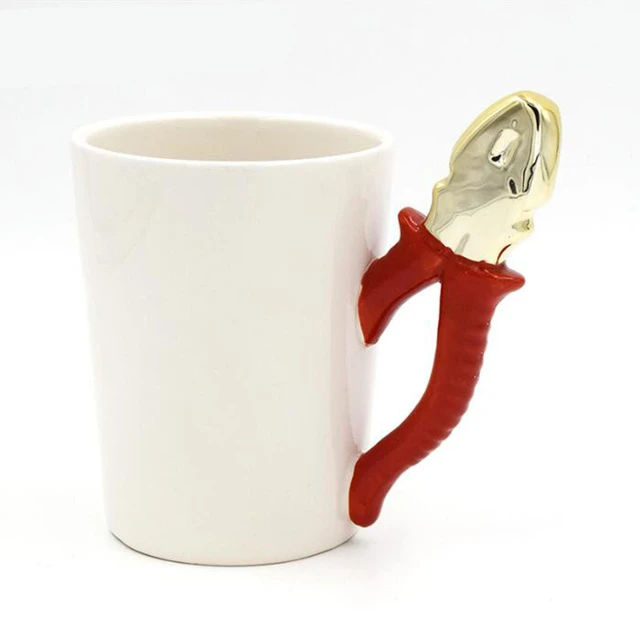 Novelty Coffee Mug Tool Style Cups Ceramic Handgrip Cup Creative Milk