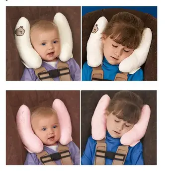 

For baby Cushion Head Neck Rest Pillow for Car / Baby Buggy, Comfortable Headrest Neck Seat Covers, for Children Kids Protection