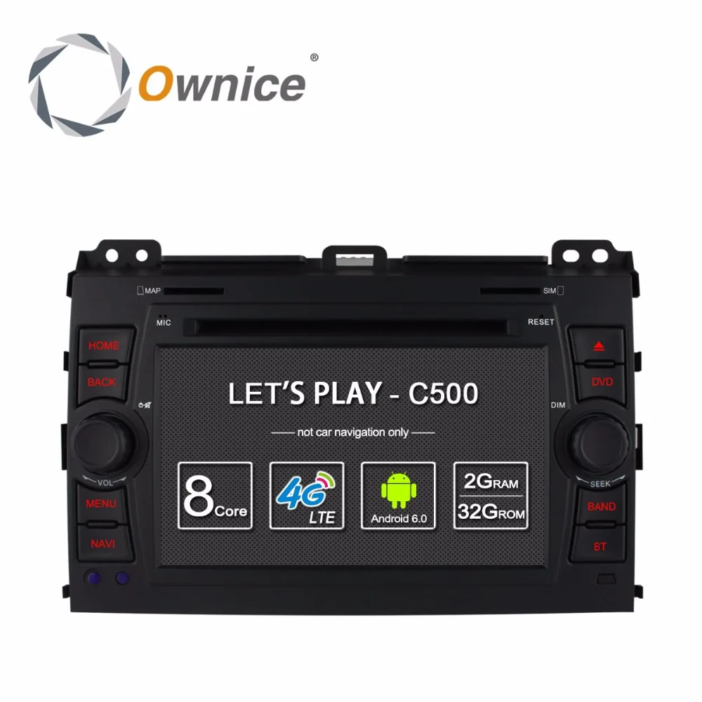 

HD 1024X600 2GB RAM Octa Core Android 6.0 Car DVD Player FOR Toyota Land Cruiser Prado 120 2002-2009 GPS Radio Stereo