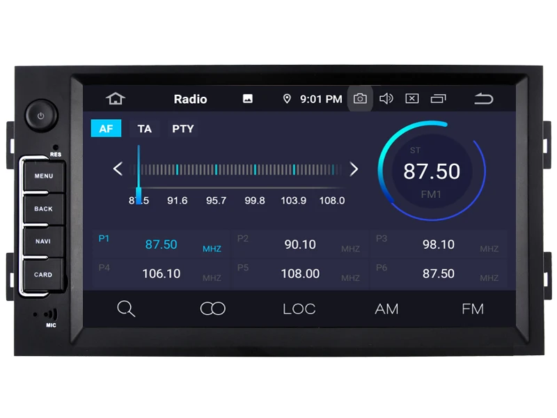 7' IPS Android 9.0 Octa Core Car DVD GPS Player For PEUGEOT 308S Multimedia Radio Handunit Navigation SD TPMS Mirror LINK BT DAB